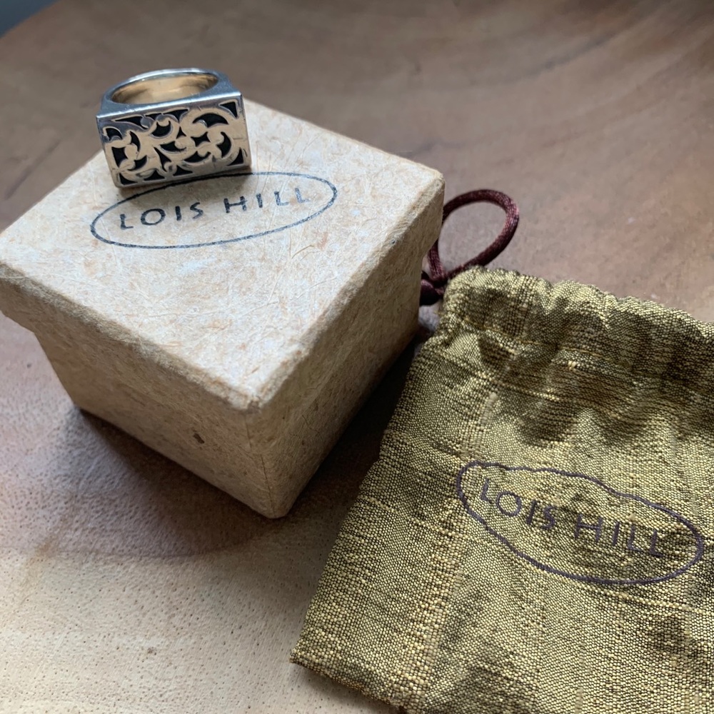 Lois Hill Sterling Silver Ring - size 5